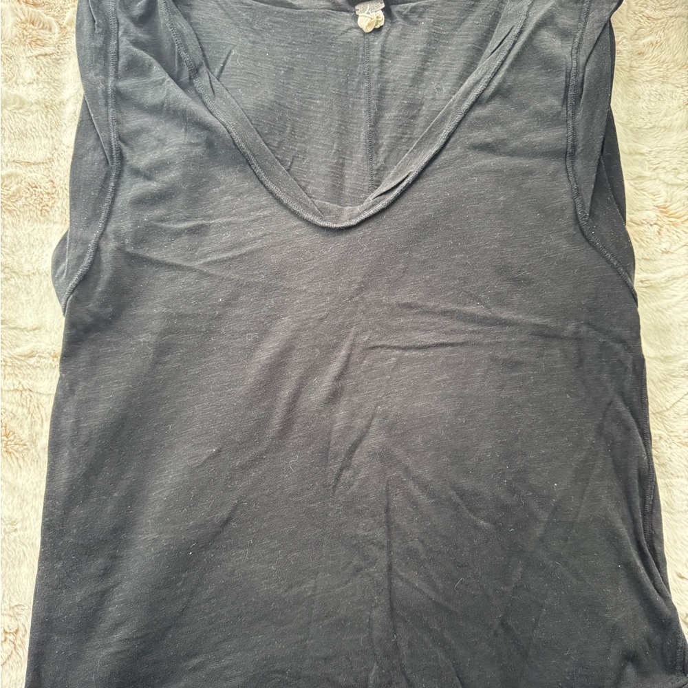 Women's Free People Black Sleeveless Top